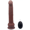 Gode vibrant The Commander 19 x 3.7cm Marron  