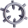 Anneau de gland avec Pics Peaky 1.5cm  25 mm