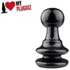 Gangbangster - King Chess - Buttplug - 15 x 9,5 cm - PVC - Zwart