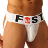 Jockstrap Fist logo Blanc  S