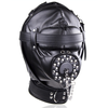 Cagoule Sensory Masked Simili noire  