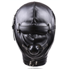 Cagoule Sensory Privation Simili Noire  