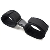 Menottes de chevilles Buckle Noir  