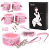 Coffret Bdsm lace Light 8 Pièces Rose  