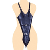 Camisole Strict Leather Zipper  