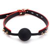 Baillon Boule Maestro Noir et Rouge  