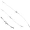 Double Tige d'urètre flexible Flexi Duo 15cm - Diamètre 8mm  