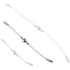 Double Tige d'urètre flexible Flexi Duo 24cm - Diamètre 8mm  