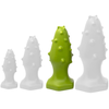 Plug silicone Monster Spike L 14 x 5.5cm Vert  