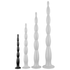 Gode Scale Beads S 30 x 3cm Noir  