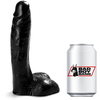 Gangbangster - Floyd - Dildo- 18 x 4,5 cm - PVC - Zwart