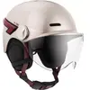 Casque Vélo Casr Glow Avec Led Et Visiere Rose M