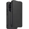 Etui avec cordon CASR Honor 200 folio premium noir + dragonne
