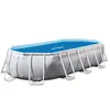 Bâche à bulles pour piscine ovale Intex UTF00149 - 160 microns - Bleu