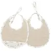 BB & Co Lot de 2 bavoirs naissance gaze de coton Daydream