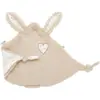 BB & Co Doudou attache sucette Daydream lapin petit coeur (35 x 25 cm)
