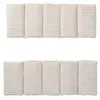 BB & Co Tour de lit modulable et respirant gaze beige rayé galet