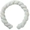 BB & Co Tresse décorative ouatinée rayé vert de gris (200 cm)
