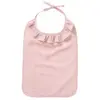BB & Co Grand bavoir bambou et gaze de coton pétale