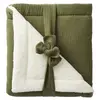 BB & Co Couverture polaire double gaze de coton Fougère (70 x 100 cm)