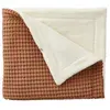 BB & Co Couverture polaire en coton gaufré Cassonade (75 x 120 cm)