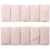 Tour de lit rayé vieux rose Soft Stripes