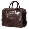 Tony & Paul - Sacoche - GIANPOLO - Cuir marron foncé - Homme