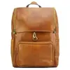Tony & Paul - Sac à dos - CONNOR - Cuir marron clair -  Homme Marron