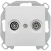 Prise TV /FM BLANC Siemens DELTA VIVA