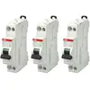 ABB Lot de 3 disjoncteurs Ph+N raccordement Vis 16A-4 5Ka - Courbe C