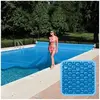 Bâche à bulles 5 m x 10 m pour piscine - 300 microns - Bleu - Linxor