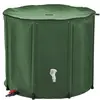 Réservoir souple, récupérateur d'eau de pluie pliable - 1000 L - Vert - Linxor