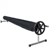 Couverture, bâche de protection pour enrouleur de piscine - 6.80 m - N...