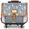 Schooltas Tann's CREATION FLORE TROLLEY CARTABLE 38 CM Roze