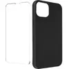 Coque pour iPhone 13 Pro Max Souple Noir et Verre Trempé 9H Avizar Tra...