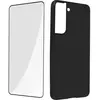 Coque pour Samsung Galaxy S22 Plus Souple Noir et Verre Trempé 9H Aviz...