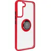 Coque pour Samsung Galaxy S22 Plus Bi-matière Bague Métallique Support...