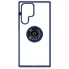 Coque pour Samsung Galaxy S22 Ultra Bi-matière Bague Métallique Suppor...