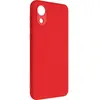 Coque pour Samsung Galaxy A03 Core Silicone Semi-rigide Finition Soft-touch Fine Avizar rouge