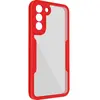 Coque pour Samsung Galaxy S22 Dos Plexiglas Avant Polymère Coins Renfo...