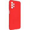 AVIZAR Coque pour Samsung Galaxy A13 4G Semi-rigide Soft-touch Fine rouge
