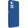 Geschikt voor Xiaomi Redmi Note 11 Pro Plus siliconen hoesje Soft-touch afwerking blauw