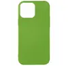 Coque pour iPhone 14 Pro Max Silicone Semi-rigide Finition Soft-touch Fine Avizar vert