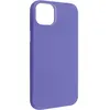 Coque iPhone 14 Semi-rigide Soft-touch Fine violet