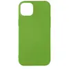 Coque pour iPhone 14 Silicone Semi-rigide Finition Soft-touch Fine Avizar vert