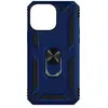 Coque pour iPhone 14 Pro Max Antichoc Bi-matière Bague Support Vidéo A...