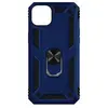 Geschikt voor Apple iPhone 14 Plus Hybrid Case Video Support Ring nachtblauw