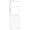 Merkloos / Sans marque Geschikt voor Samsung Galaxy Z Flip 4 Coins Bumper Collection Clear Crystal Case