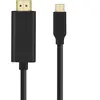 Avizar Câble USB Type C vers HDMI Mâle Résolution 4K UHD 2m Noir