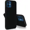 Geschikt voor Apple iPhone12 Mini Hybrid Case Stofafwerking Antivlek Wasbaar zwart